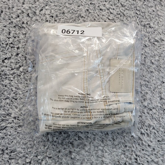 Lucky Brand Jeans Women 0 Blue Relaxed Taper Normcore Distressed Casual Grunge - Picture 11 of 11